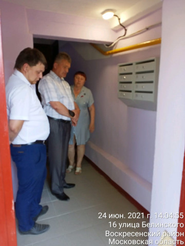 Мониторинг ремонта подъезда в мкр. Цемгигант