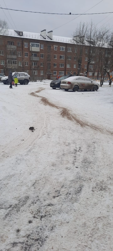 Посыпка придомовых территорий , тротуарных дорожек, была проведена в РП Фосфоритный по улицам : Школьная , Советская , Зайцева❗️